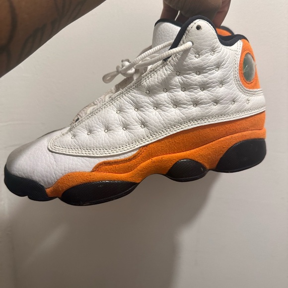 Jordan Retro 13s “Starfish” size 4.5 GRADE SCHOOL - Picture 5 of 6